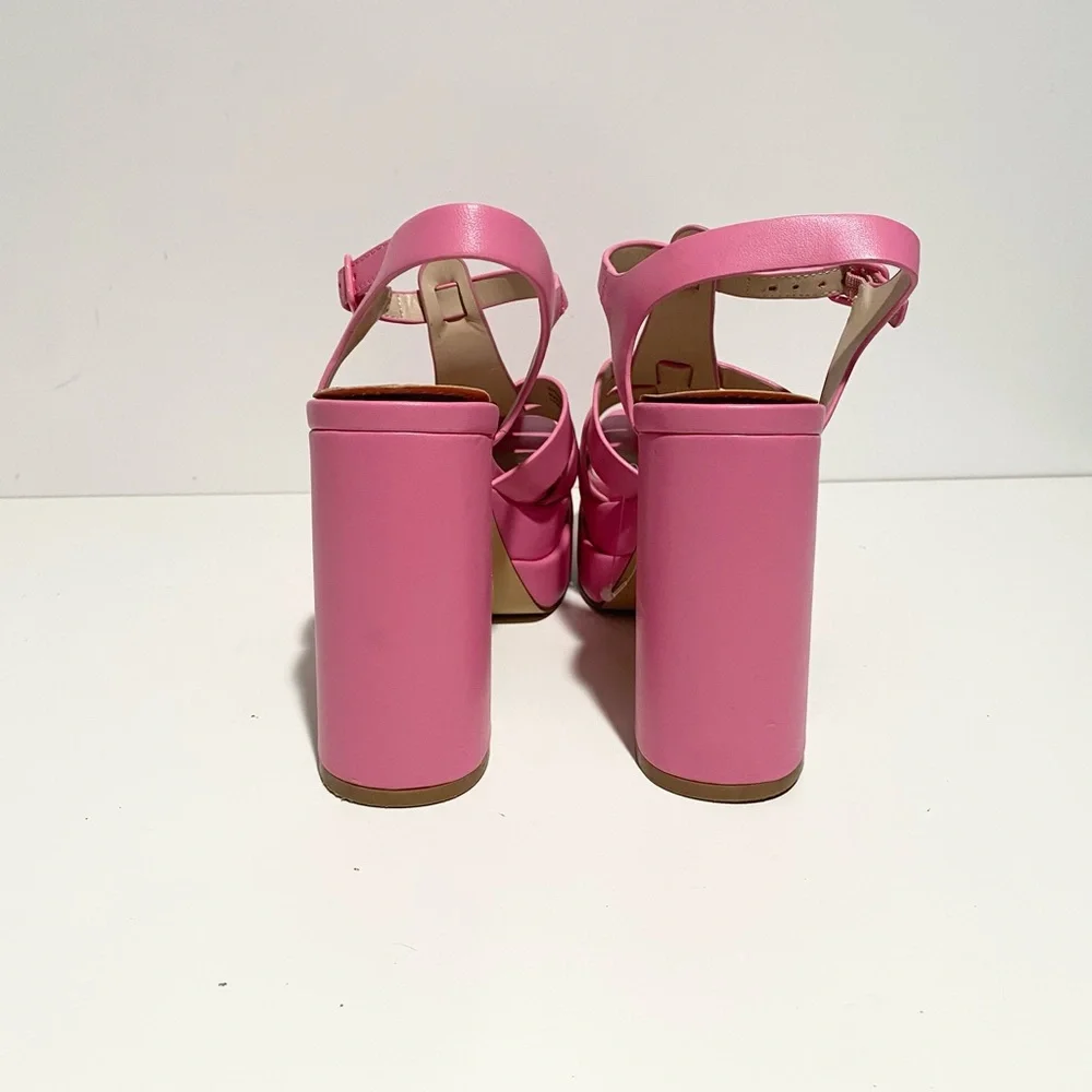 BP Amaya Barbie Bubblegum Pink Platform Sandals Bratz Chunky Fisherman Huarache‎